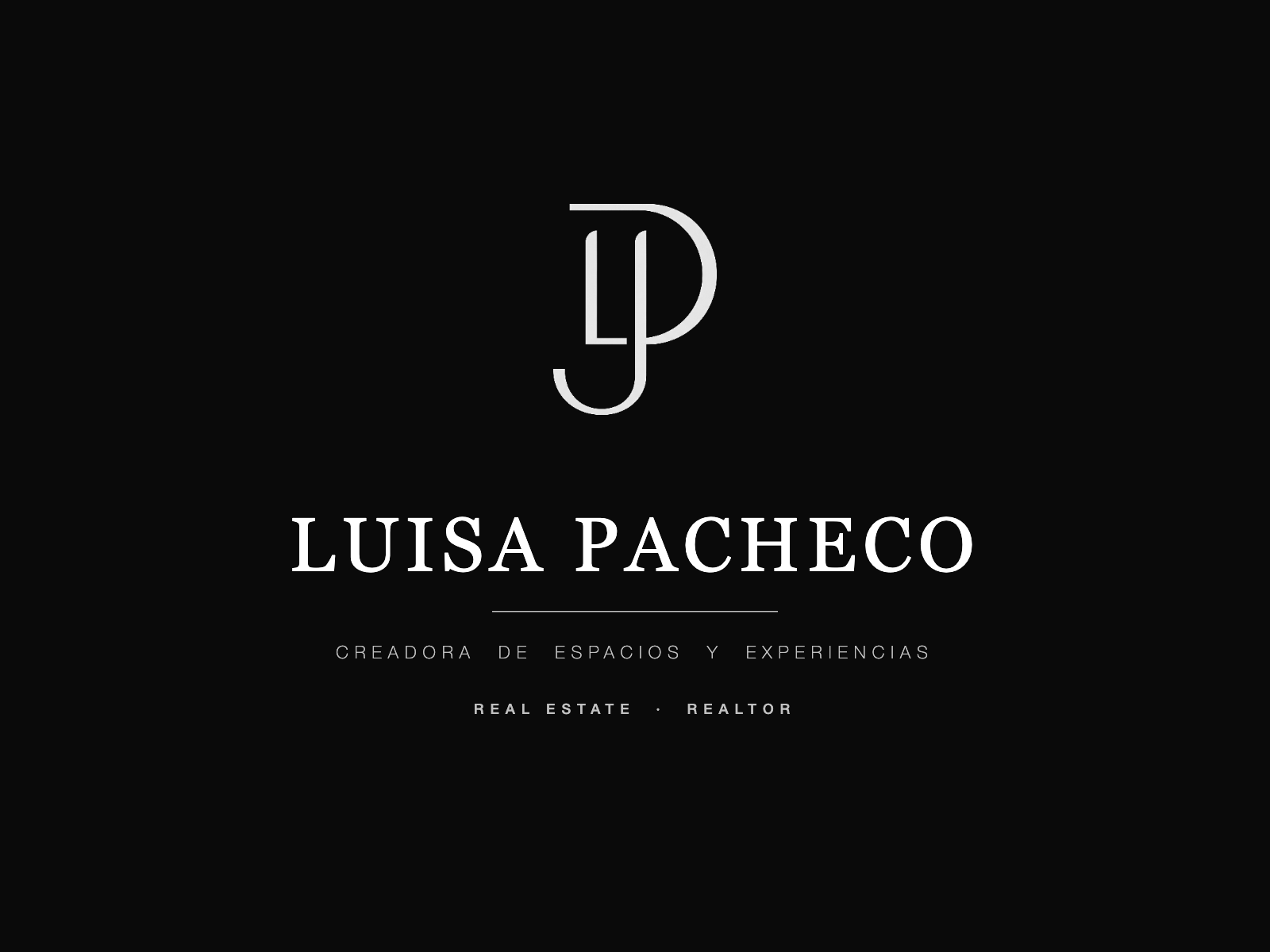Luisa Pacheco · Creadora de Espacios y Experiencias
